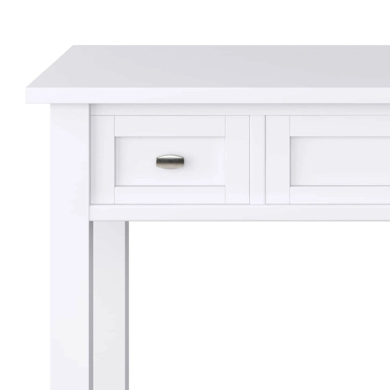 Bureau d'écriture de transition 1 place en bois massif multicolore