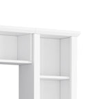 Meuble TV avec pont, meuble TV avec étagères réglables pour téléviseurs jusqu'à 75 pouces, deux consoles multimédia