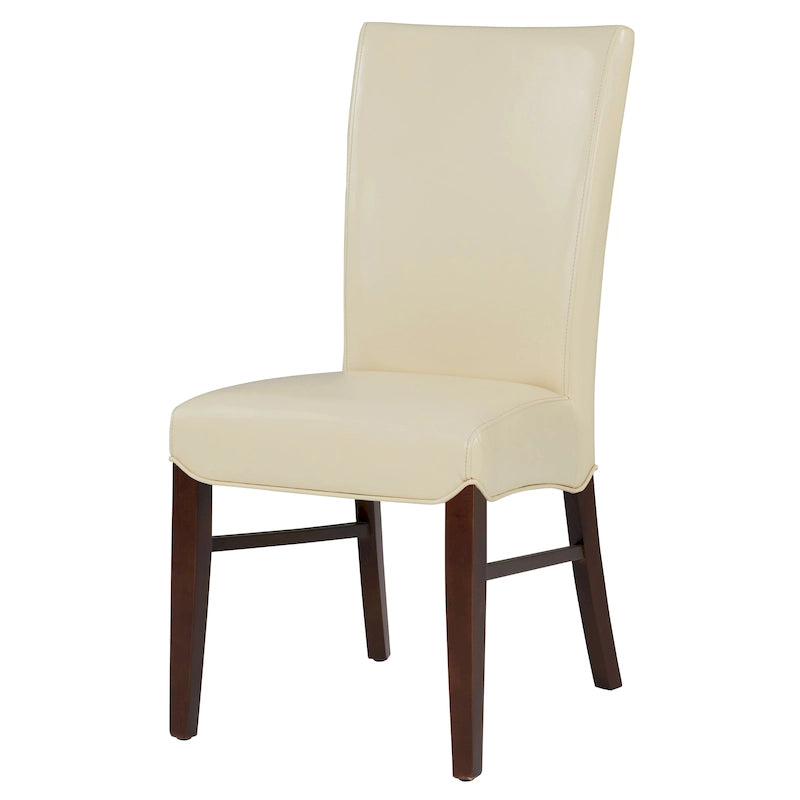 Chaises de salle à manger en cuir reconstitué Milton (lot de 2) - na