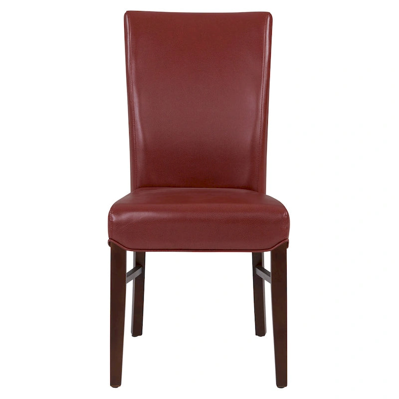 Chaises de salle à manger en cuir reconstitué Milton (lot de 2) - na