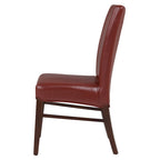 Chaises de salle à manger en cuir reconstitué Milton (lot de 2) - na