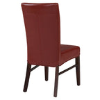 Chaises de salle à manger en cuir reconstitué Milton (lot de 2) - na