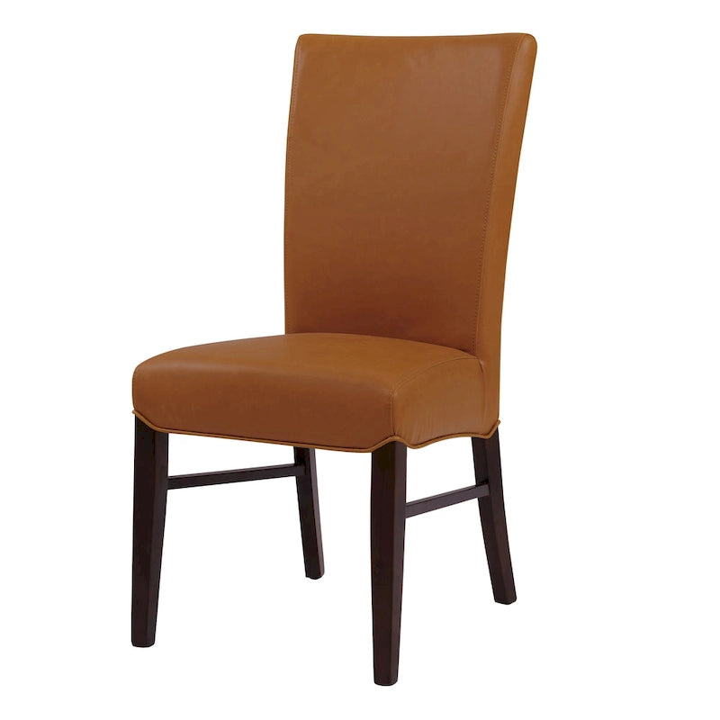 Chaises de salle à manger en cuir reconstitué Milton (lot de 2) - na