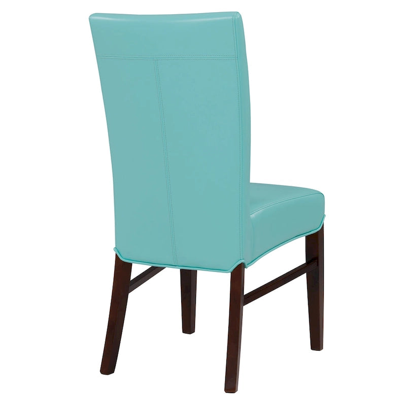 Chaises de salle à manger en cuir reconstitué Milton (lot de 2) - na