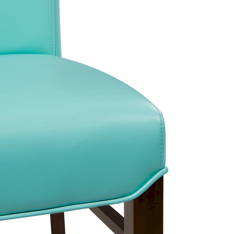 Chaises de salle à manger en cuir reconstitué Milton (lot de 2) - na