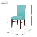 Chaises de salle à manger en cuir reconstitué Milton (lot de 2) - na