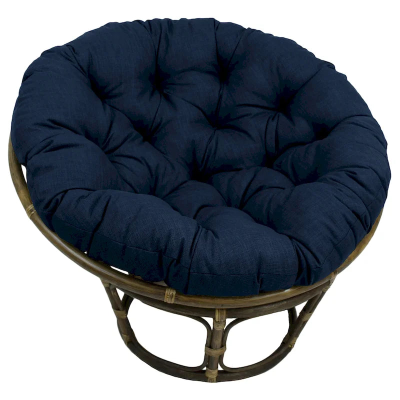 Coussin de chaise Papasan, multicolore, intérieur/extérieur, 1 place