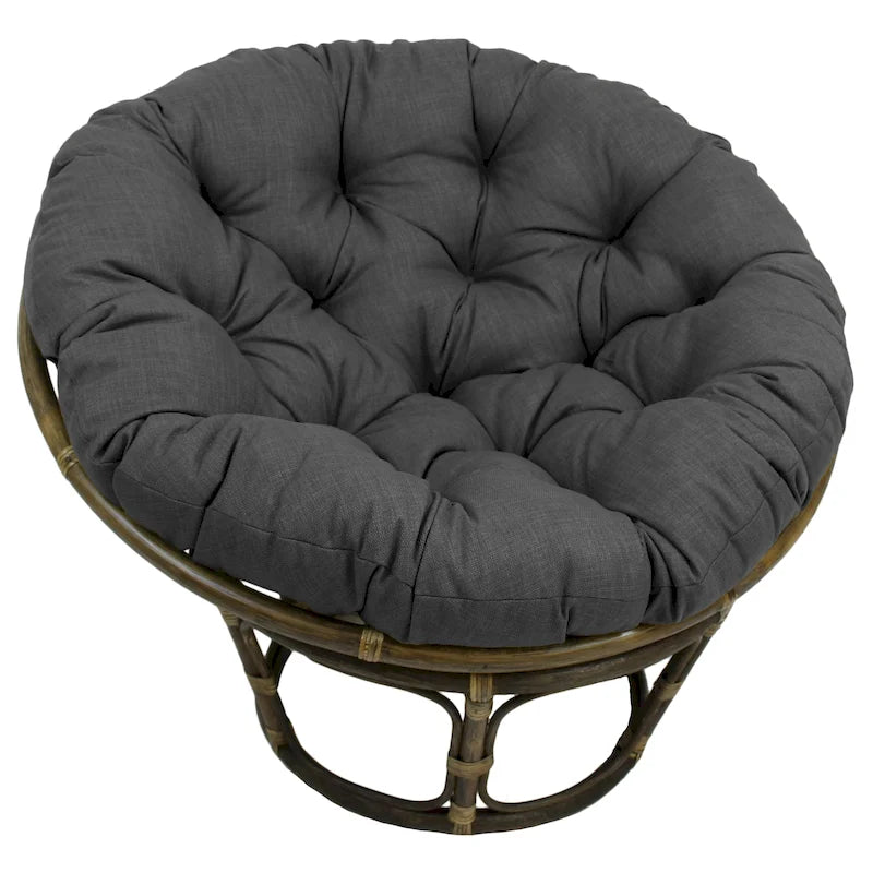 Coussin de chaise Papasan, multicolore, intérieur/extérieur, 1 place