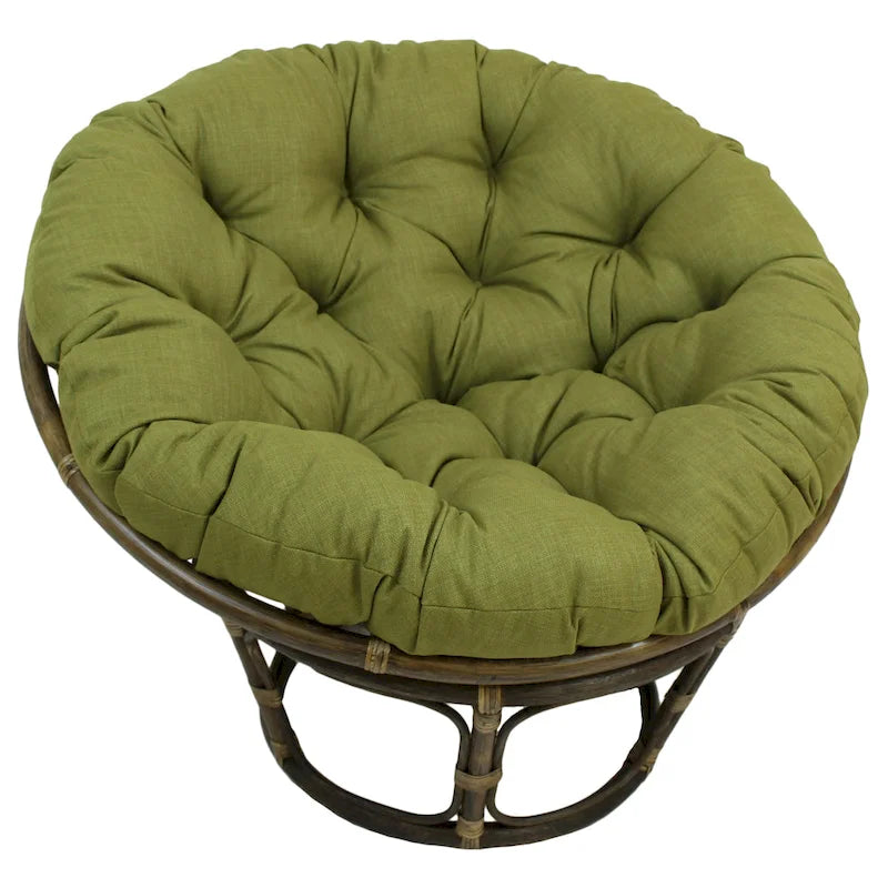 Coussin de chaise Papasan, multicolore, intérieur/extérieur, 1 place