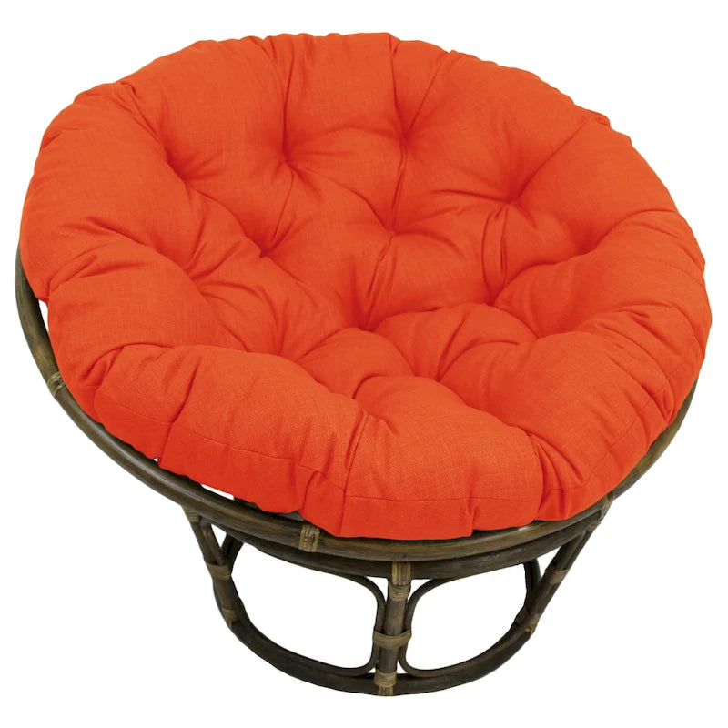 Coussin de chaise Papasan, multicolore, intérieur/extérieur, 1 place