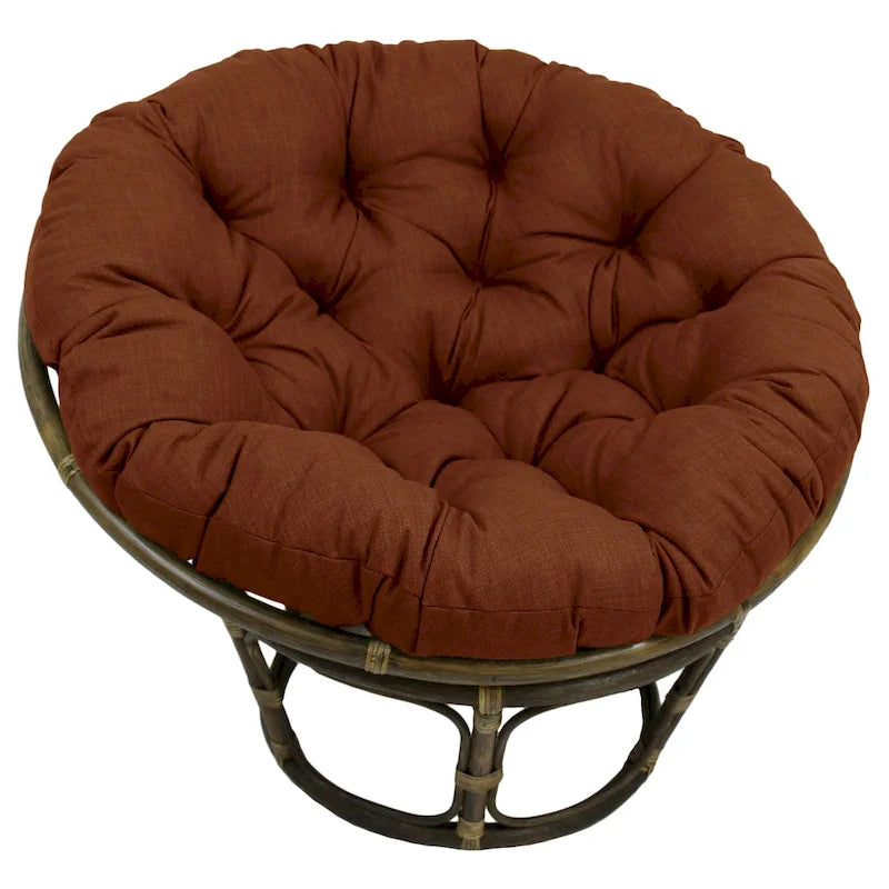 Coussin de chaise Papasan, multicolore, intérieur/extérieur, 1 place