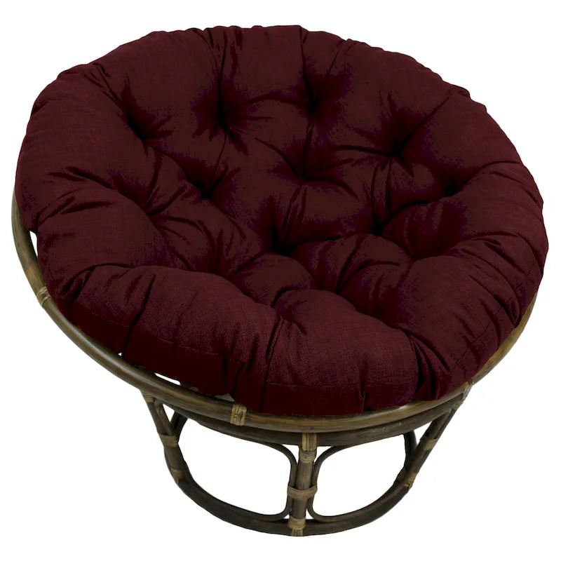 Coussin de chaise Papasan, multicolore, intérieur/extérieur, 1 place