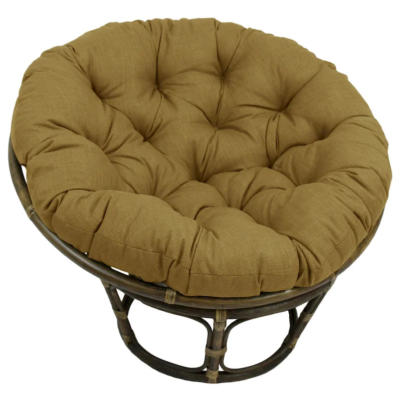 Coussin de chaise Papasan, multicolore, intérieur/extérieur, 1 place