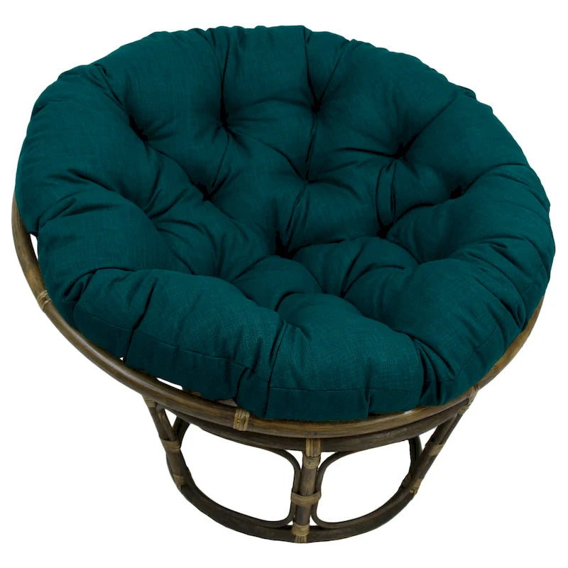 Coussin de chaise Papasan, multicolore, intérieur/extérieur, 1 place