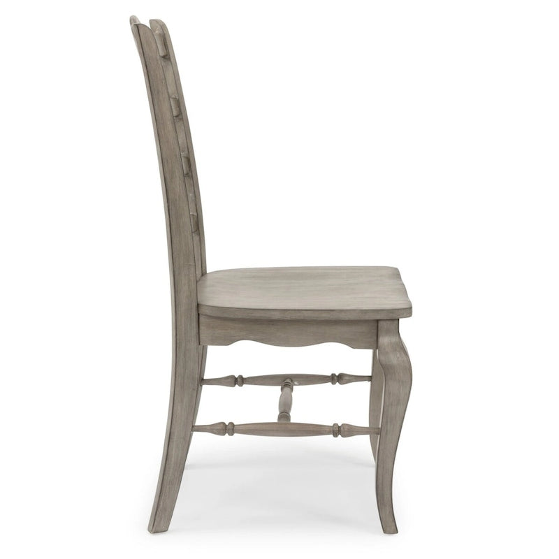 Homestyles Mountain Lodge, paire de chaises de salle à manger en bois gris