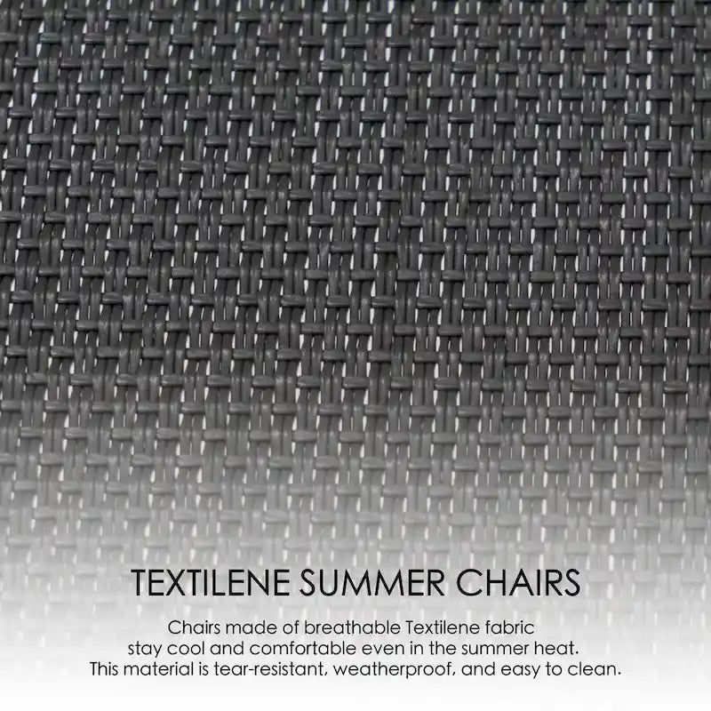 Chaise berçante d'extérieur, à sangle, bleue/beige/grise, 1 personne, capacité de 158 kg