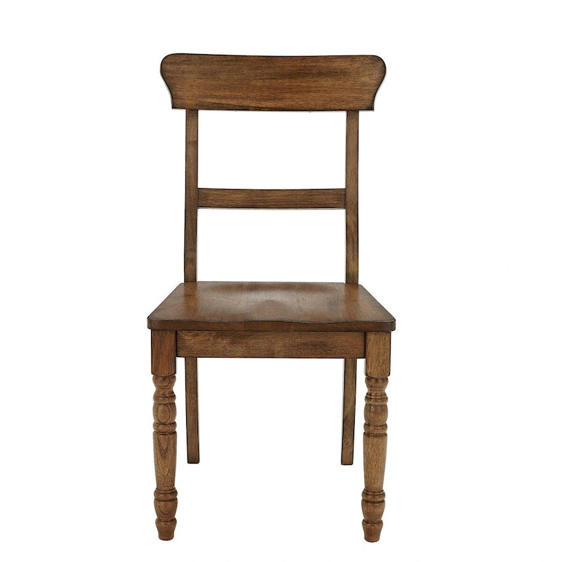 Chaise de salle à manger à barreaux (lot de 2)