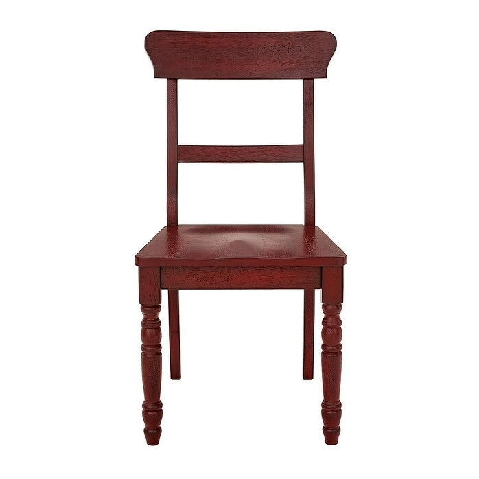 Chaise de salle à manger à barreaux (lot de 2)