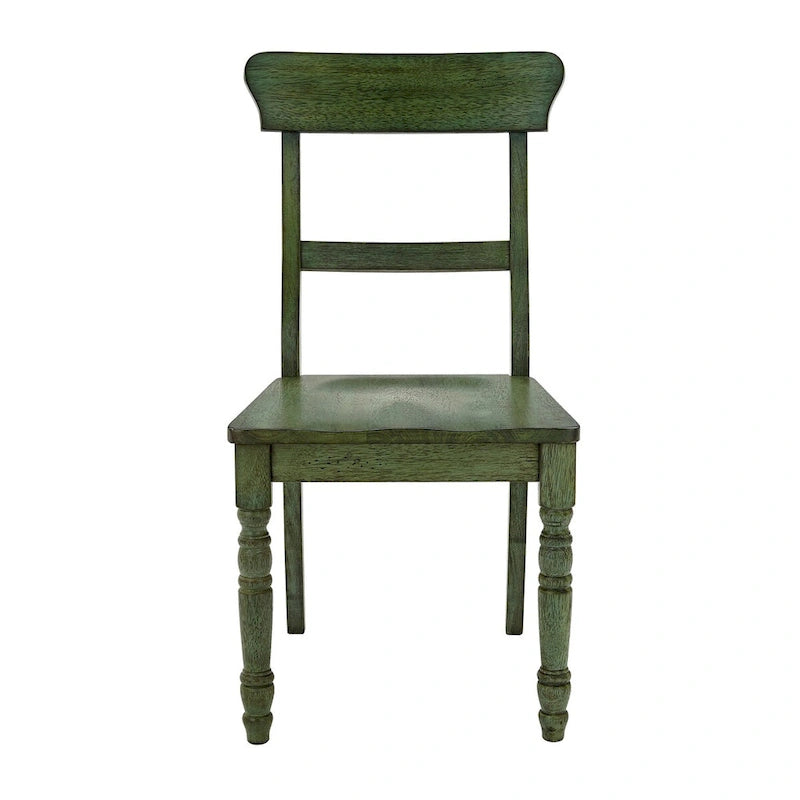 Chaise de salle à manger à barreaux (lot de 2)