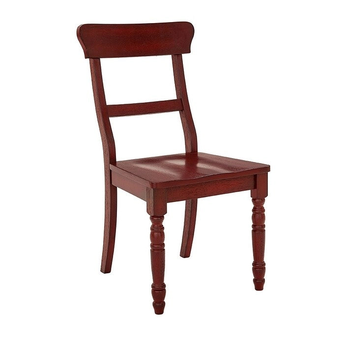 Chaise de salle à manger à barreaux (lot de 2)