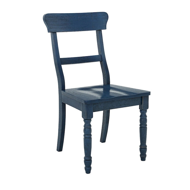 Chaise de salle à manger à barreaux (lot de 2)