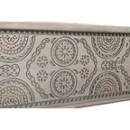 Banc de rangement en bois massif Clara