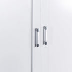 Meuble haut de rangement de salle de bain, meuble avec deux portes et tiroirs, étagère réglable, panneau MDF, blanc