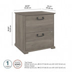 Meuble classeur latéral Homestead Farmhouse de Bush Furniture