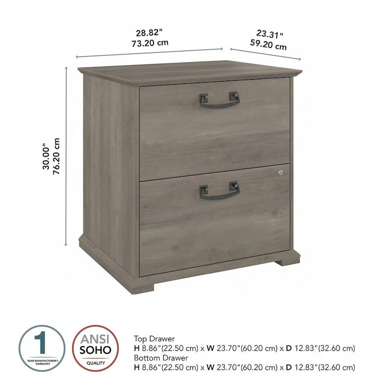 Meuble classeur latéral Homestead Farmhouse de Bush Furniture